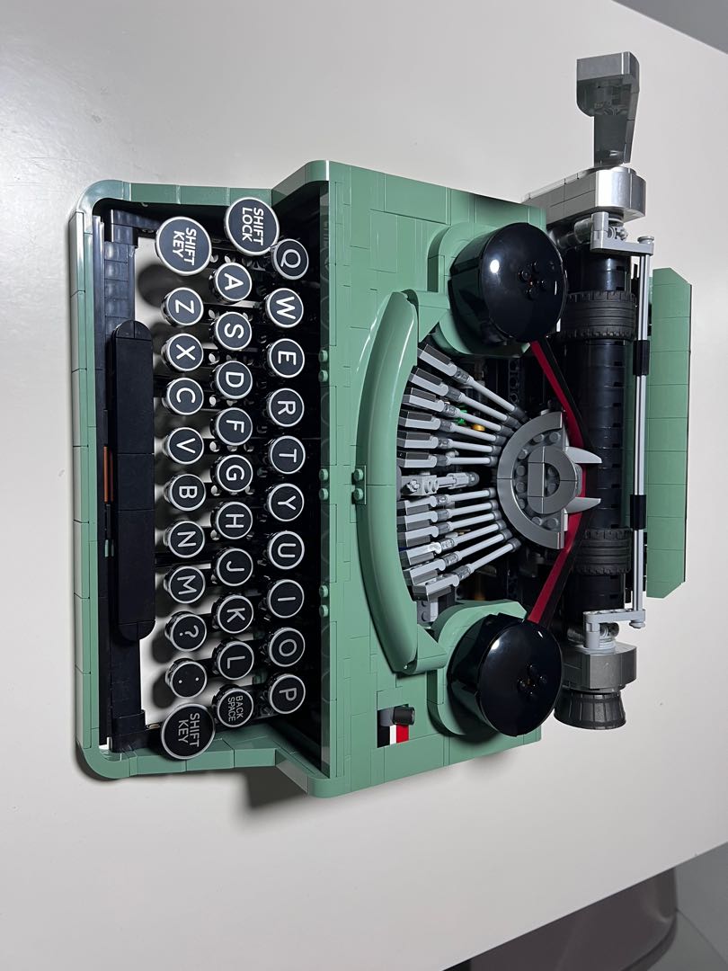 Assembled Lego typewriter!!, Hobbies & Toys, Toys & Games on Carousell