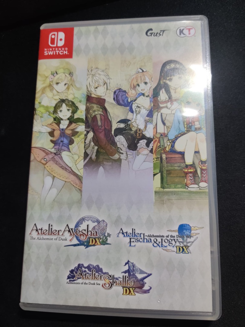 Atelier Dusk Trilogy Deluxe Pack L Region Free Video Gaming Video Games Nintendo On Carousell