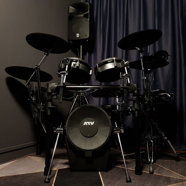ATV EXS5 Electronic Drum Kit, Hobbies & Toys, Music & Media, Musical