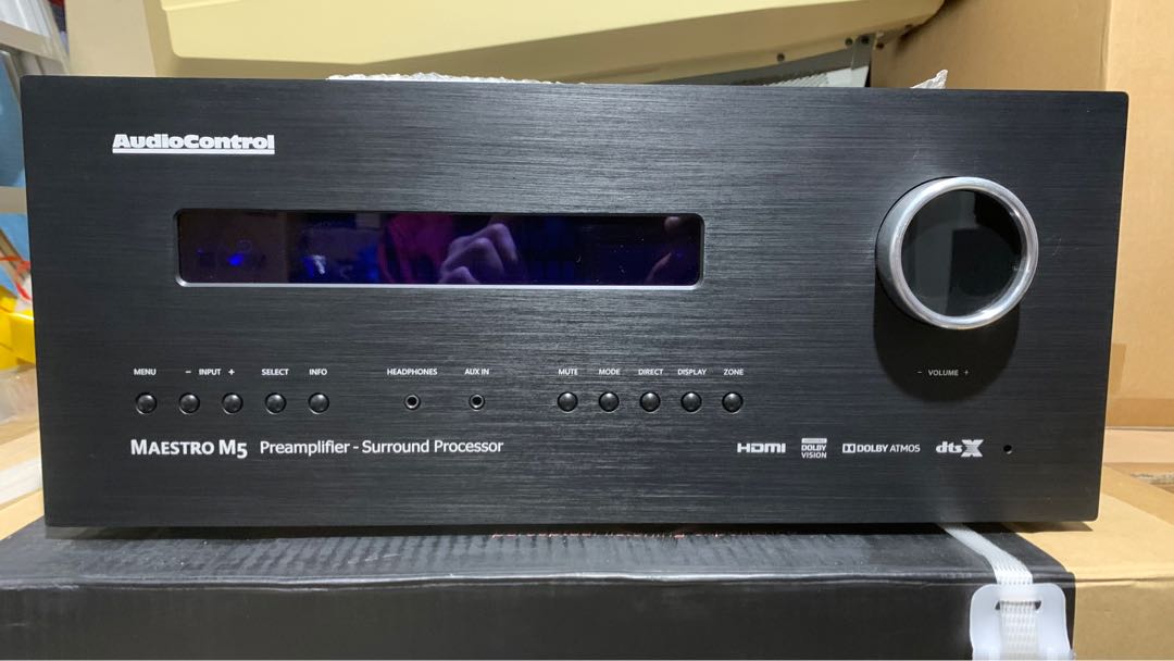 AudioControl M5 Atmos/IMAX/4K processor , Dirac full band live