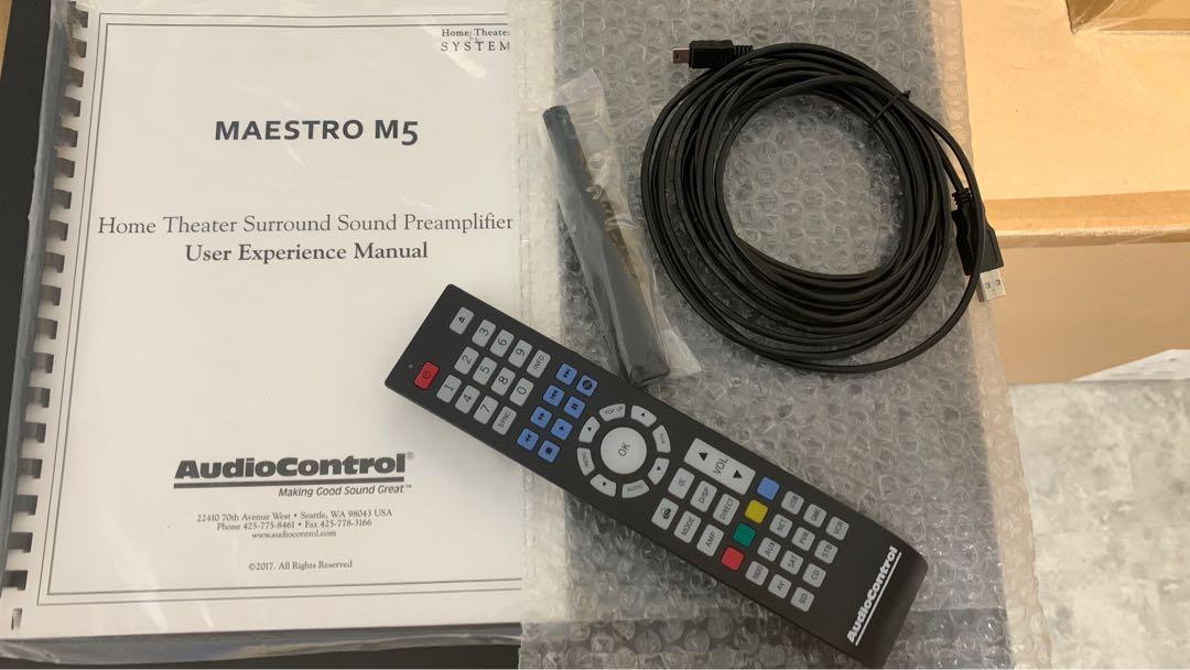 AudioControl M5 Atmos/IMAX/4K processor , Dirac full band live