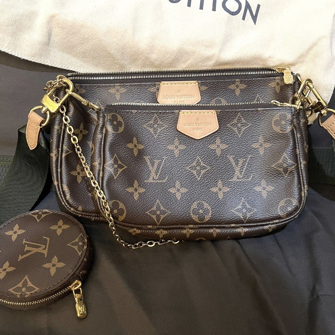 Louis Vuittion LV M44813 3In1 Bags (Green), Luxury, Bags & Wallets on  Carousell