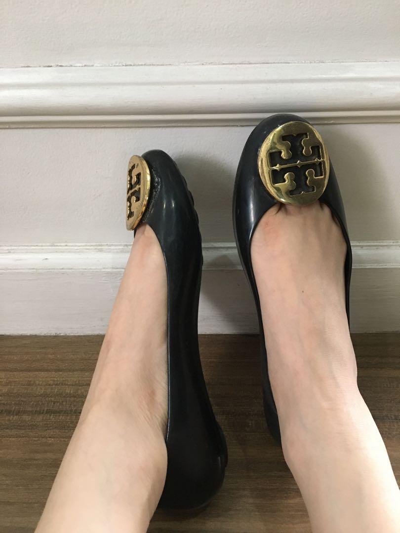 Tory burch jelly flats discount