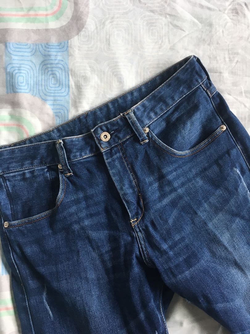 BENCH OVERHAULED JEANS, Men's Fashion, Bottoms, Jeans on Carousell