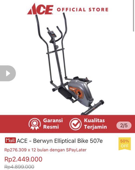 Berwyn Elliptical Bike ACE Hardware