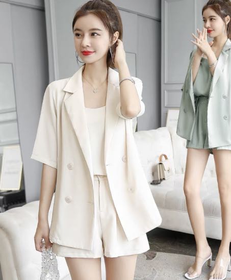 cream color wool coat