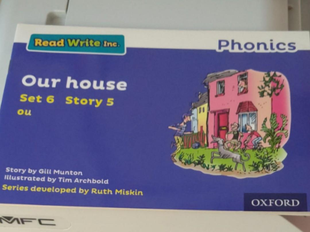 Blue Book Oxford Phonics Read Write Inc, 興趣及遊戲, 書本 & 文具, 小說 & 故事書