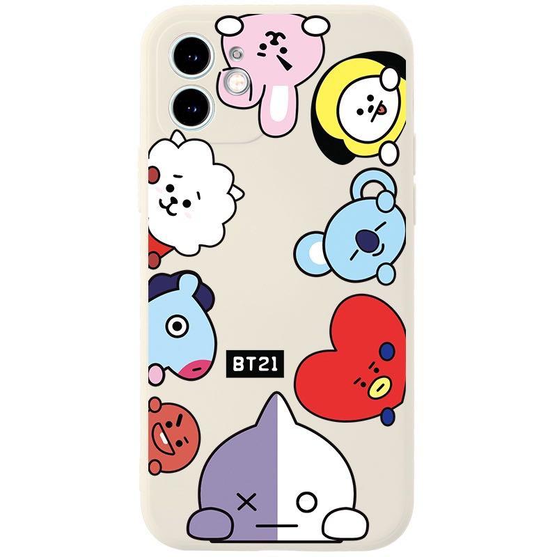 Bts Bt21 Bangtansonyeondan Bangtan Boys Phone Iphone 7 8 Plus Xr Xs 11 12  13 Pro Max Case Casing Cover, Mobile Phones & Gadgets, Mobile & Gadget  Accessories, Cases & Sleeves On Carousell