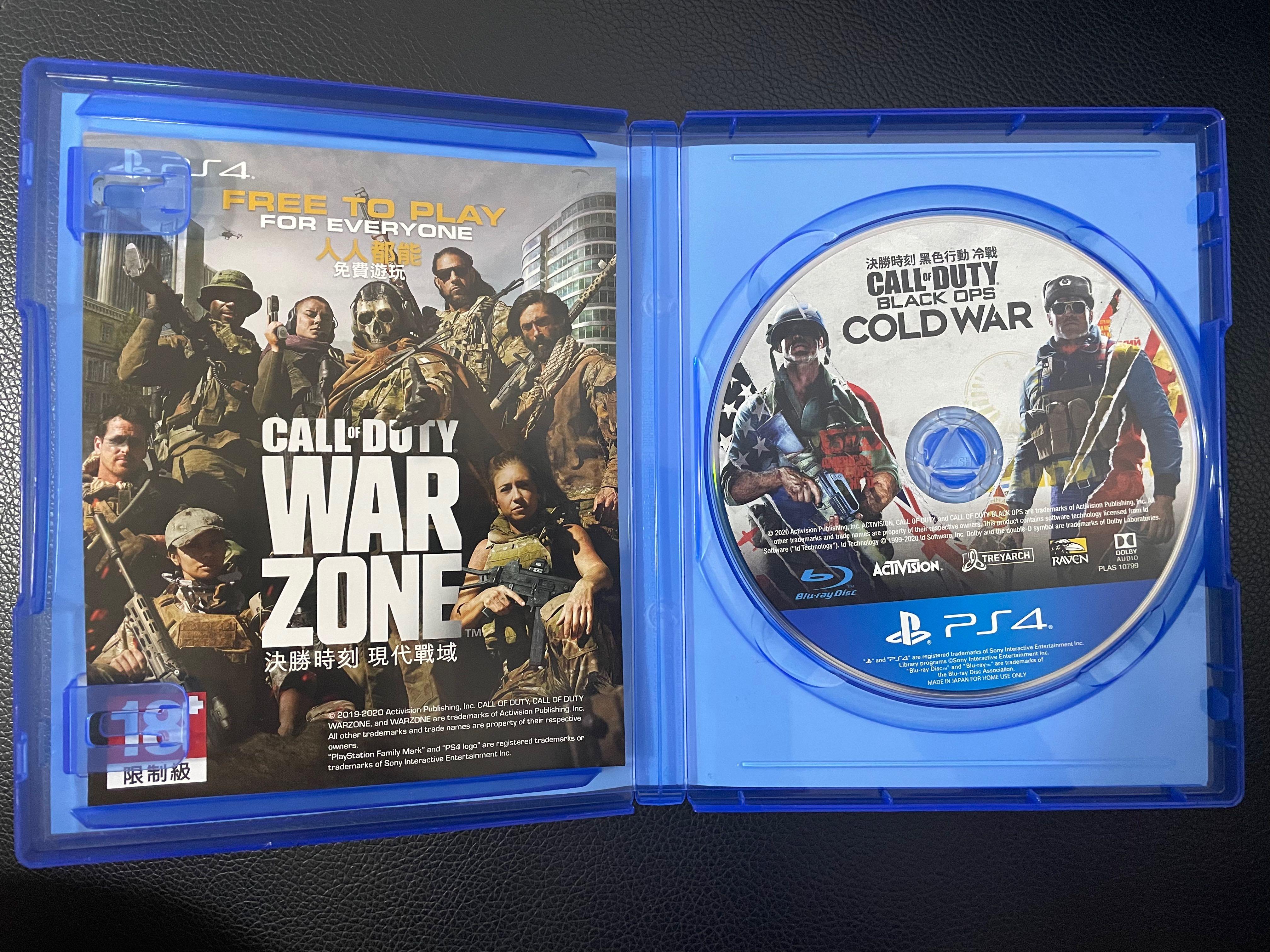 Call of Duty PS4 (Cold War), Video Gaming, Video Games, PlayStation on