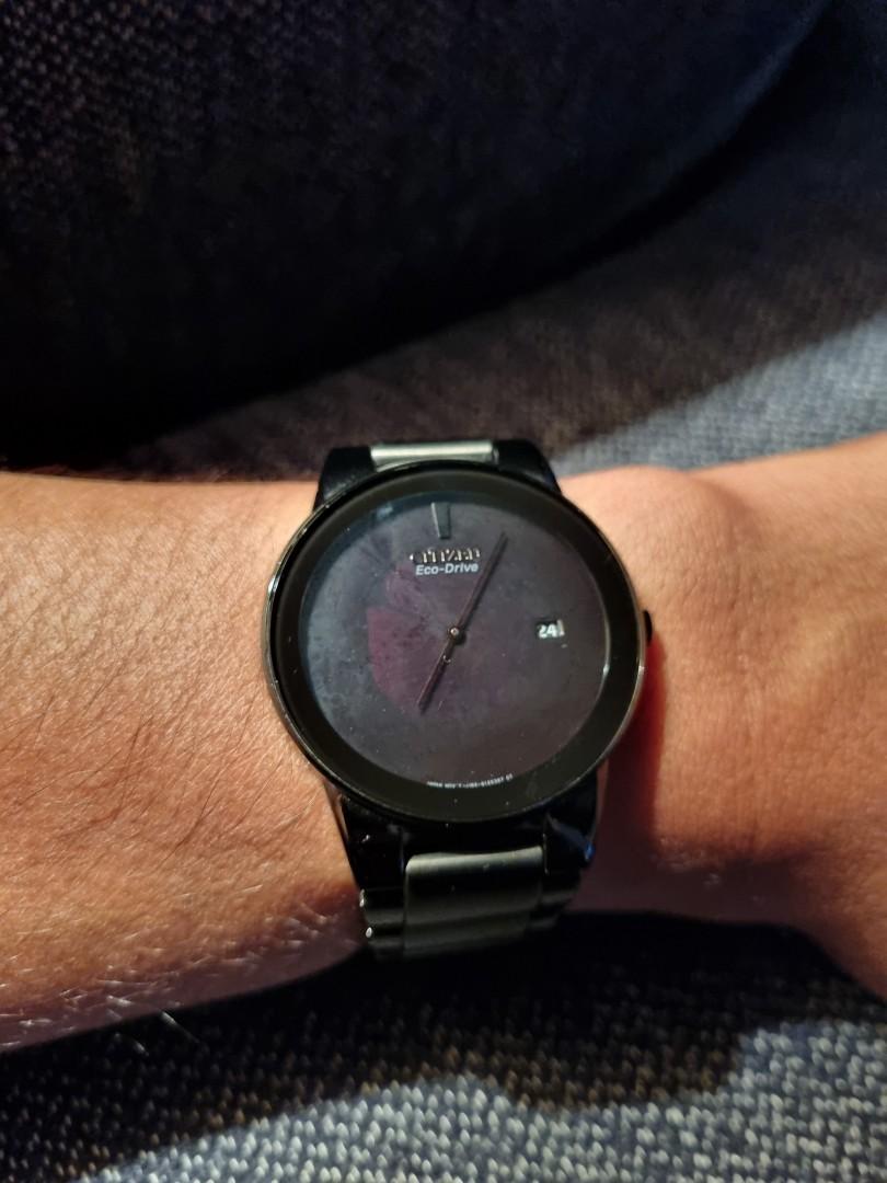 Citizen eco drive solar powered watch top