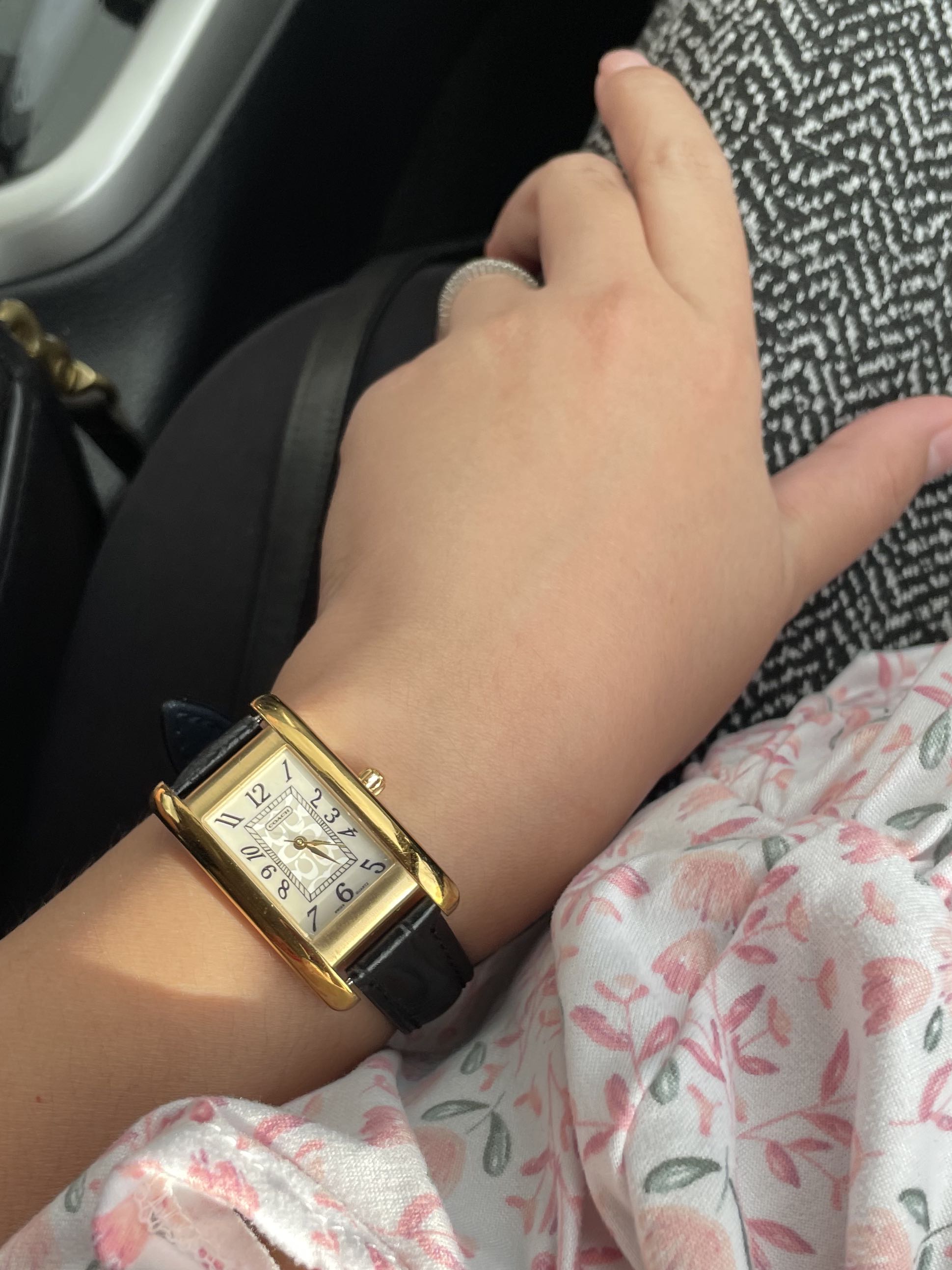 Coach Lexington Swiss Quartz Movement Mother of Pearl Dial