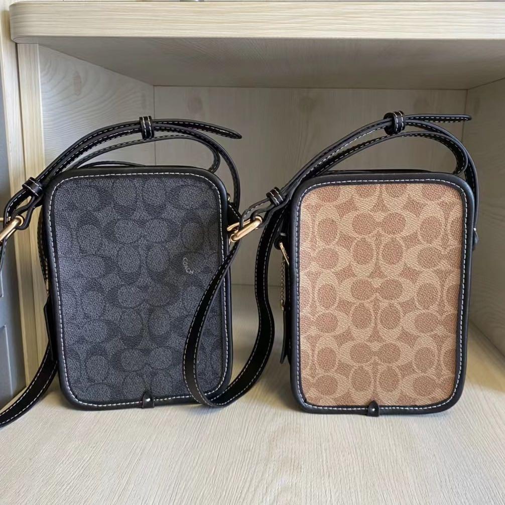 Coach Unisex Small Mobile Sling Bag Men s Fashion Bags Sling