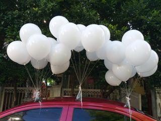 Color White Hydro Flying Balloons @ P20 each / Helium Balloon @ P150 each 0965-9946791