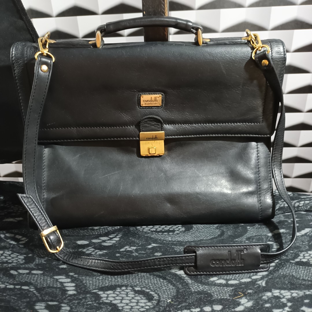 Condotti briefcase with working code, Men's Fashion, Bags, Briefcases on Carousell