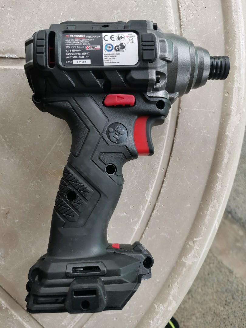 Cordless Impact Driver Parkside German Product Commercial
