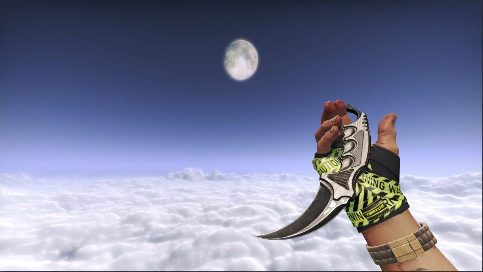 Csgo caution gloves mw, Video Gaming, Gaming Accessories, InGame