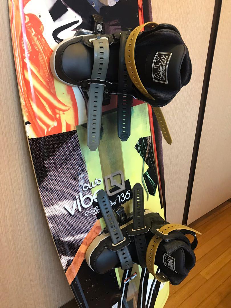 CWB wakeboard + Slingshot Bindings (pick up Tanah Merah), Sports