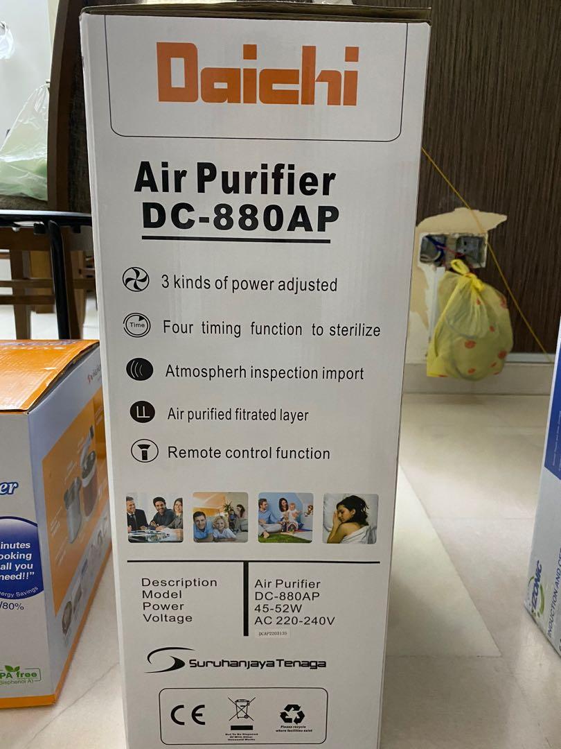 Daichi air purifier BRAND NEW, TV & Home Appliances, Air Purifiers ...