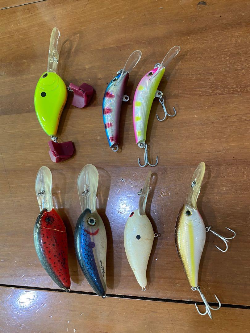 Deep divers (Category: Fishing) located in Singapore. Submitted by bongpingzong (Listing ID 1174355178, Image 2). Description: Norman SPRO Stump jumper Fat pepper Bomber 10 each or take all for 60.