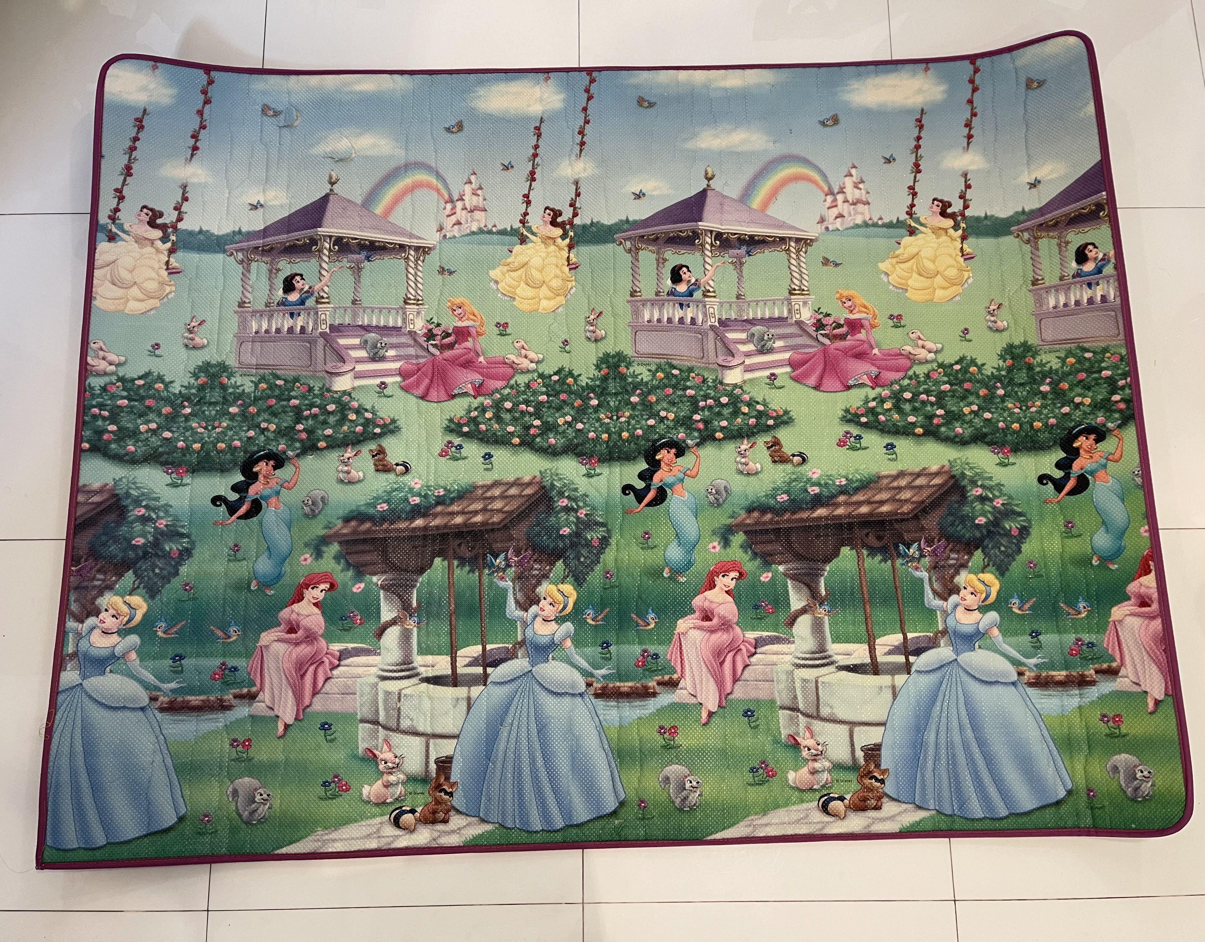 Princess Mat Disney Princess PARKLON playmat (Made in Korea), Babies & Kids, Baby ...