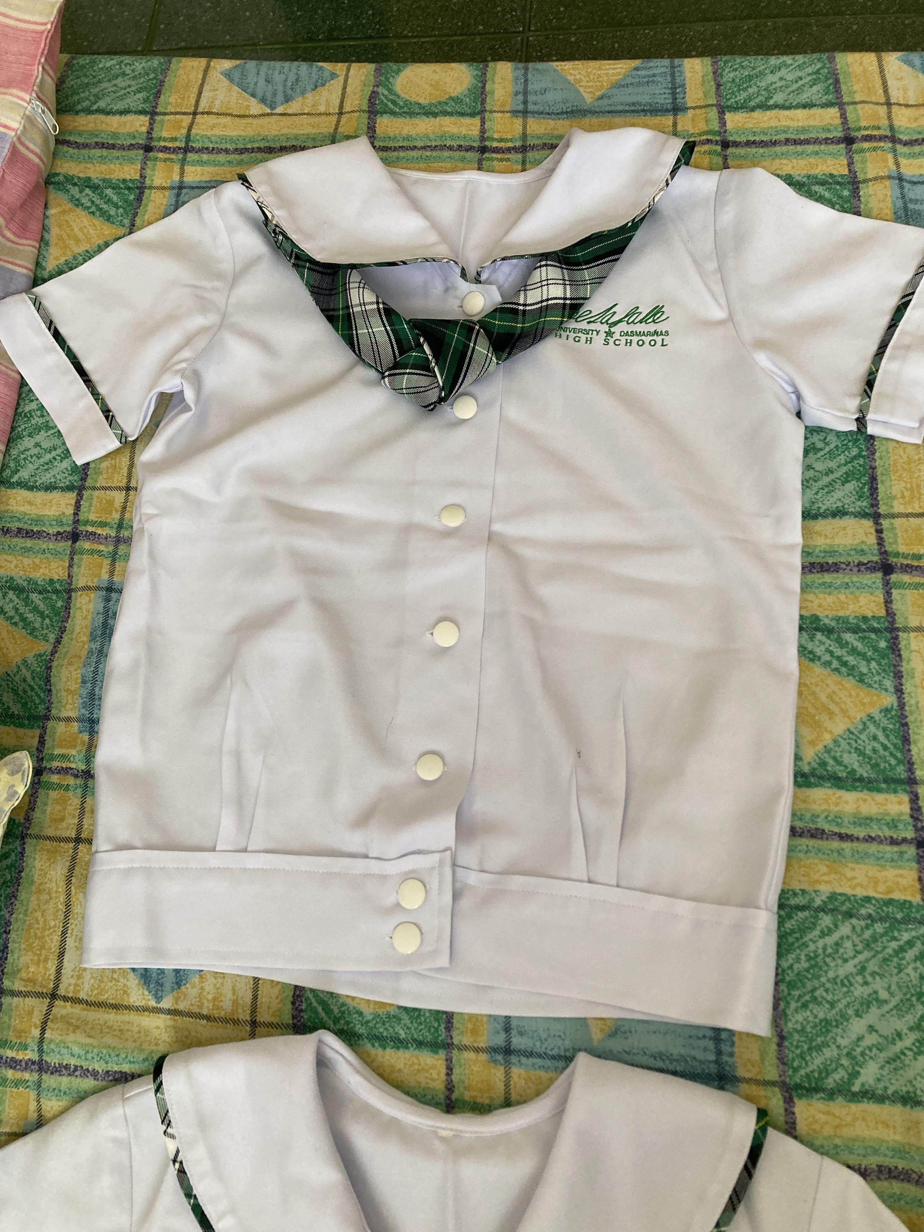 DLSUD JHS Uniform set, Women's Fashion, Dresses & Sets, Sets or