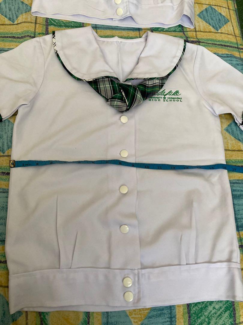 DLSUD JHS Uniform set, Women's Fashion, Dresses & Sets, Sets or