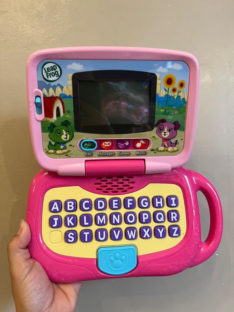 Educational toy laptop (Category: Infant Playtime) located in Del Monte. Submitted by princesspoppyph (Listing ID 1174325478, Image 2). Description: Sounds not working The working nmn. Battery operated .