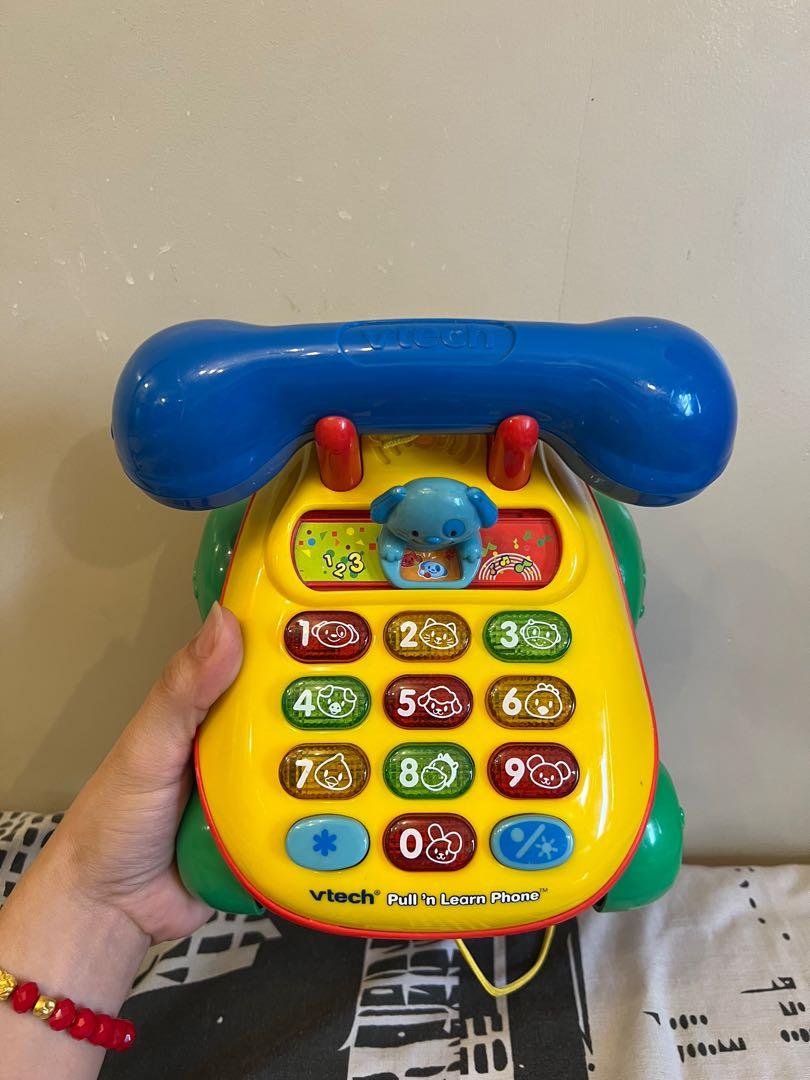 Educational toy telephone, Babies & Kids, Infant Playtime on Carousell