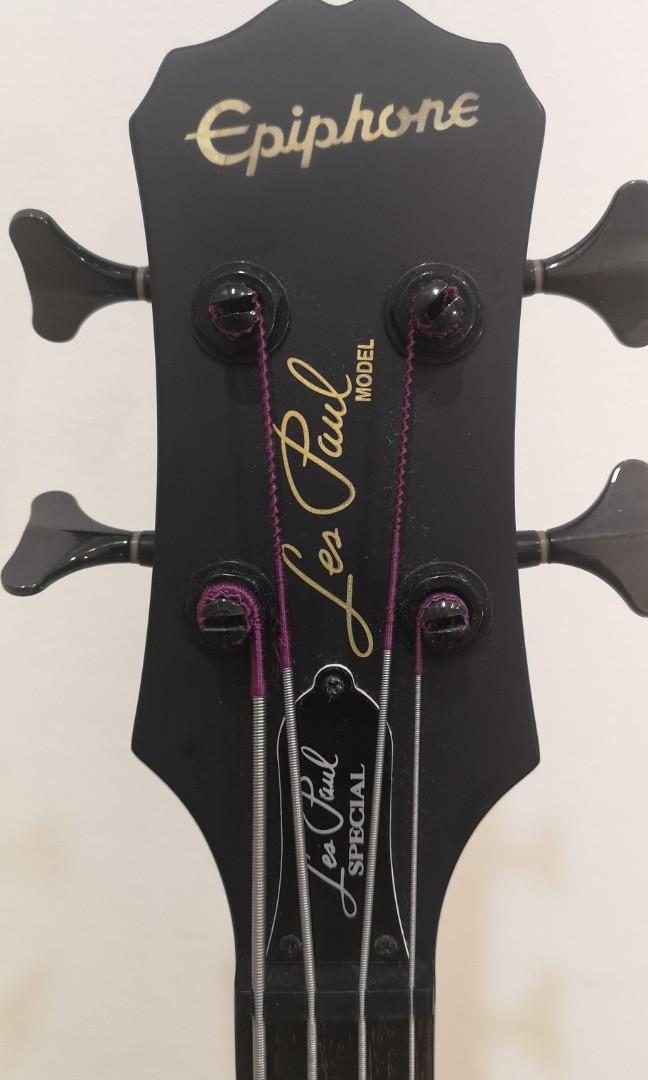 Epiphone les paul special shop bass pitch black