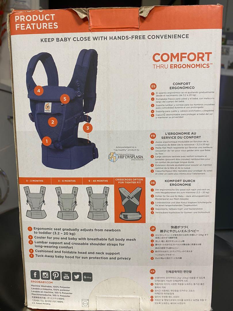Ergobaby 3 Position Baby Carrier Babies Kids Going Out