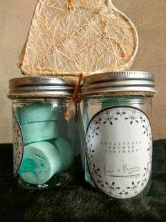 Eucalyptus with Menthol Crystals Shower Steamers