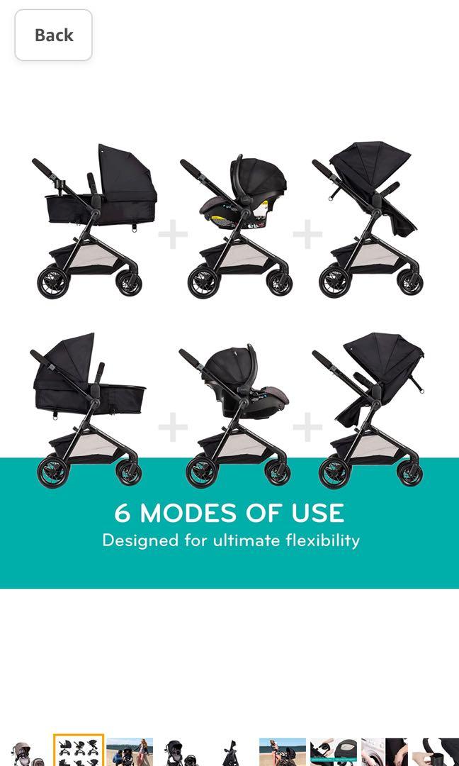 Pivot modular travel system evenflo store
