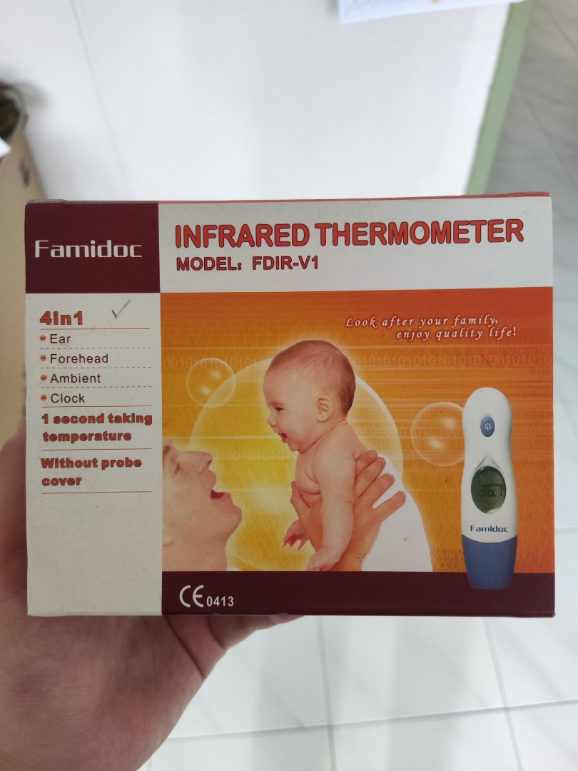 Famidoc infrared thermometer, Health & Nutrition, Thermometers on Carousell