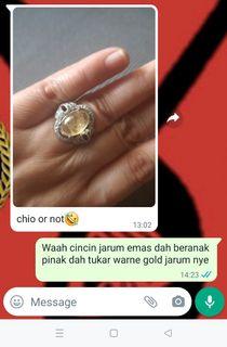 Feedback jarum emas