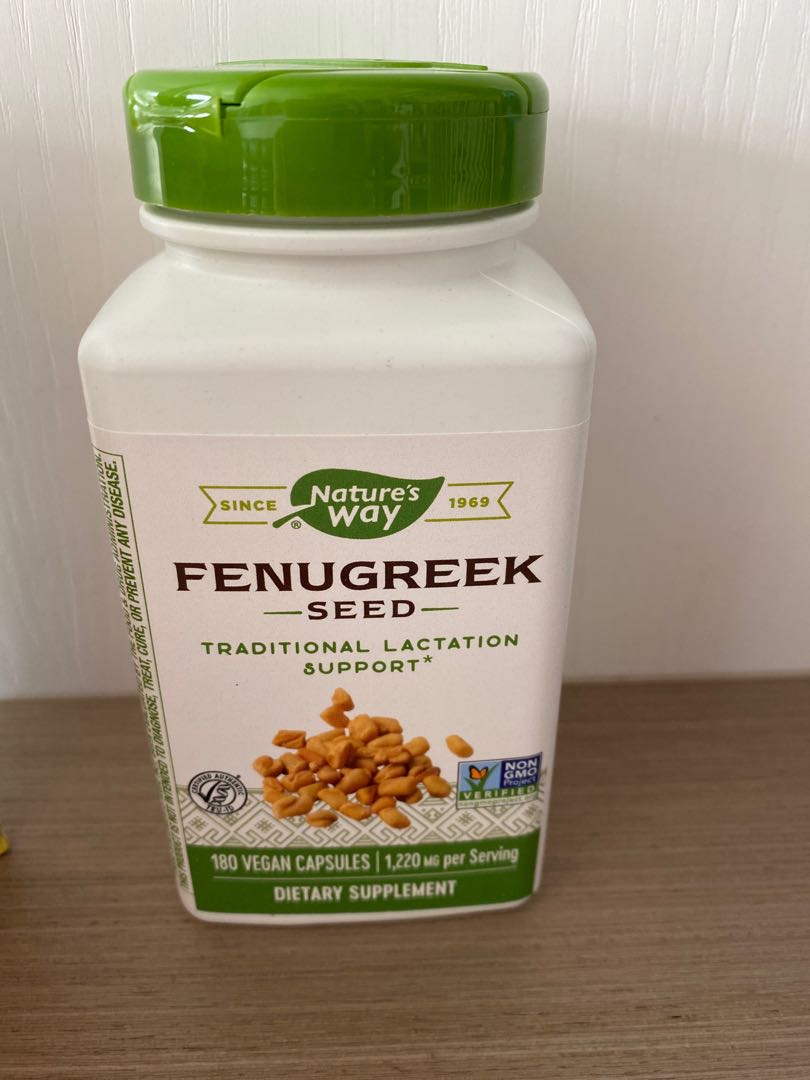 Fenugreek breast milk supplement, 兒童＆孕婦用品, 護理及餵哺, 護理及餵哺 母乳及奶瓶 Carousell