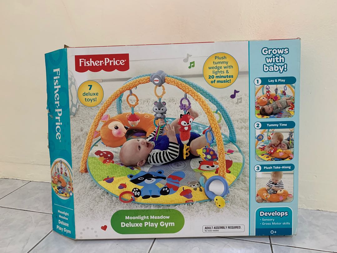 Fisher price moonlight meadow deluxe cheap play gym
