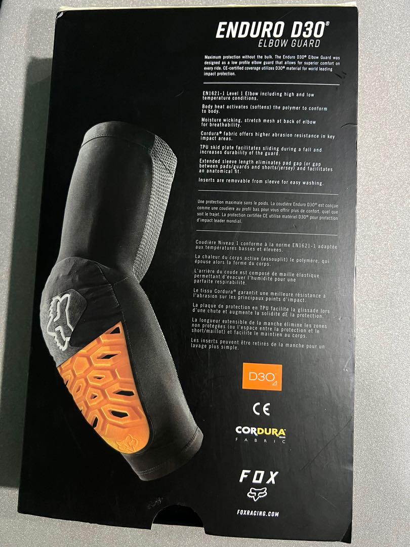 Fox Enduro D30 Elbow Guard XL Sports Equipment Bicycles Parts