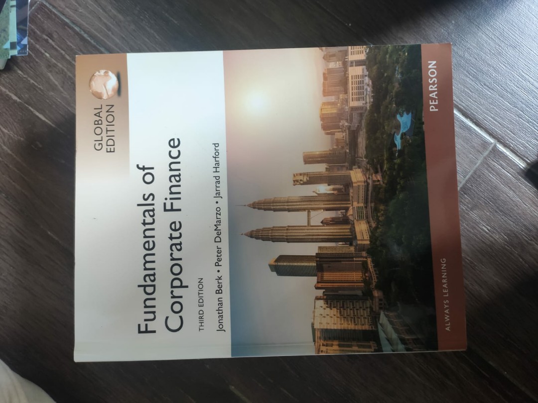 Fundamentals of Corporate Finance Third Edition - Jonathan Berk Peter