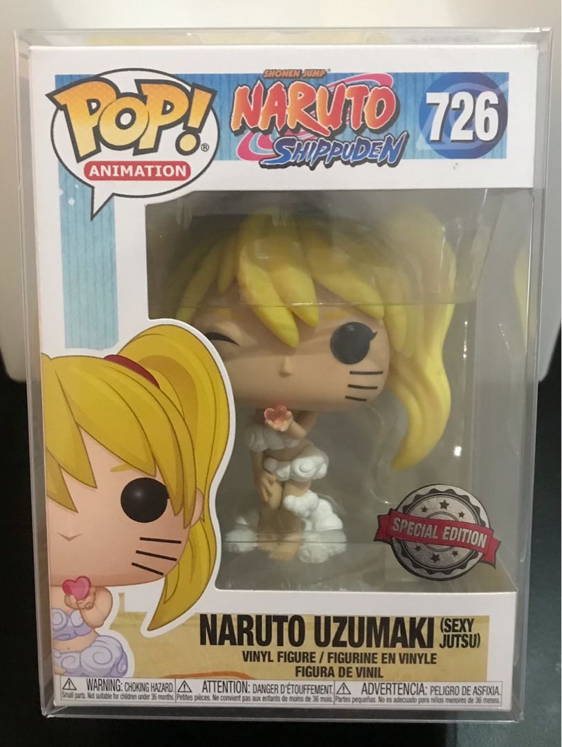Funko Pop Naruto Sexy Jutsu Animation, Hobbies & Toys, Toys & Games on Carousell