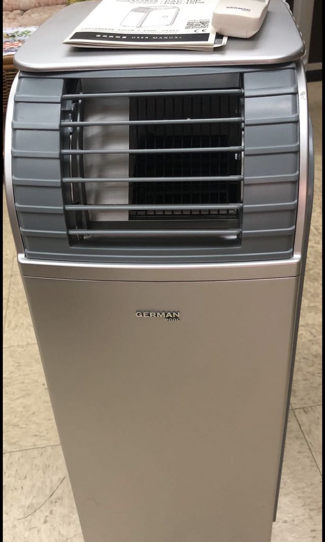 German Pool portable air conditioner PAC 15PX, 家庭電器, 冷氣機及暖風機 Carousell