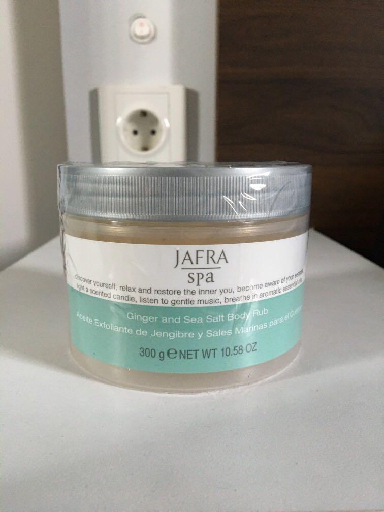 Ginger Sea Salt Body Rub JAFRA, Kesehatan & Kecantikan, Kulit, Sabun