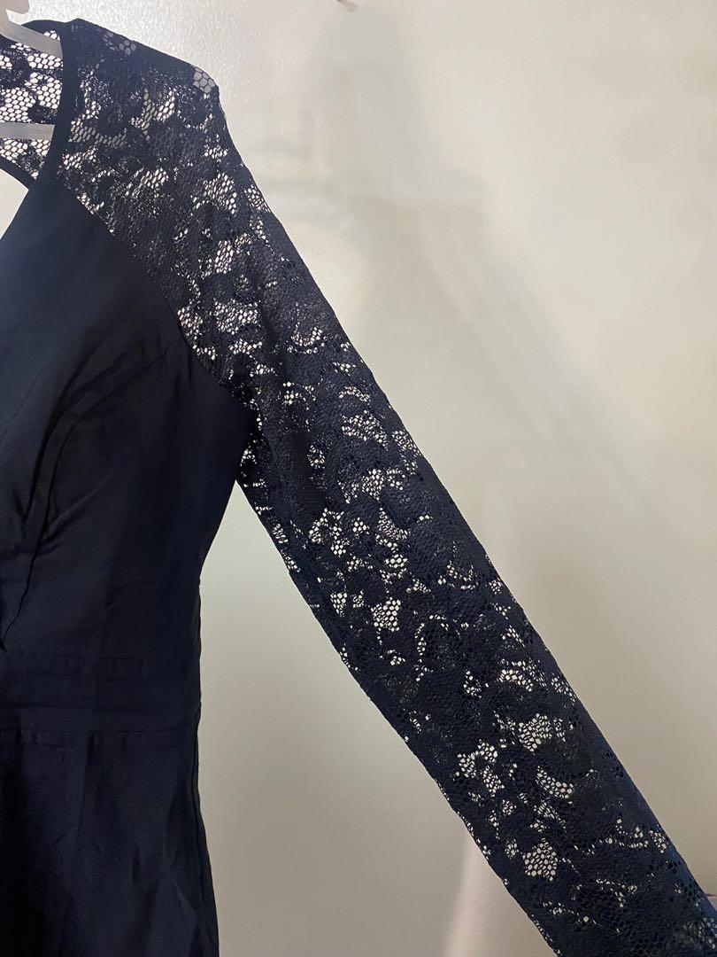 GODIVA LACE MIDI DRESS
