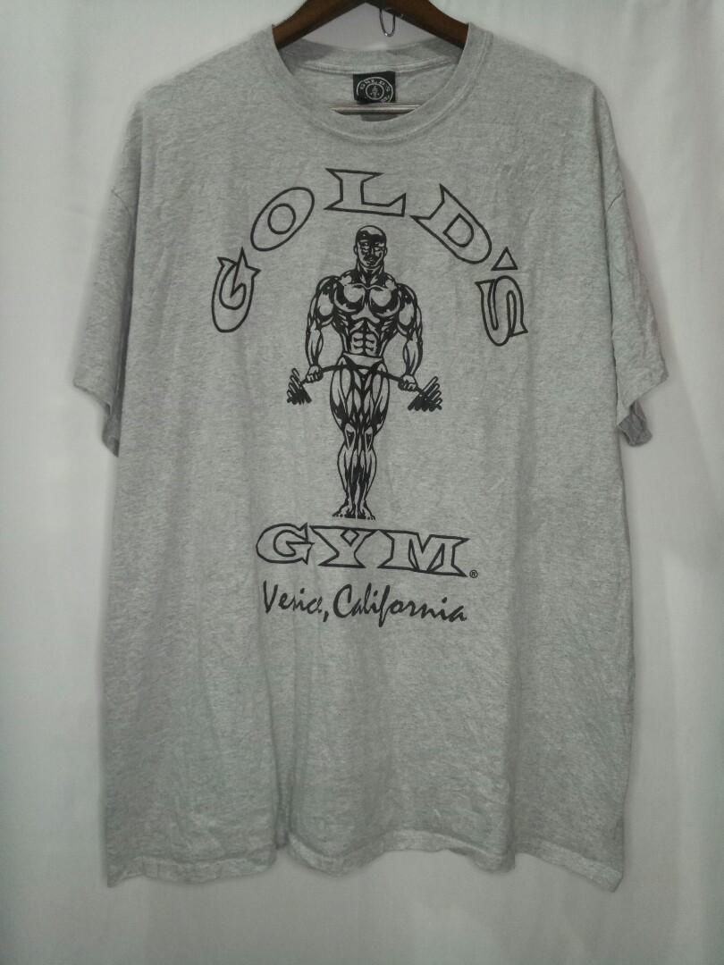 Gold's Gym Vintage T-shirt, Men's Fashion, Tops & Sets, Tshirts & Polo ...