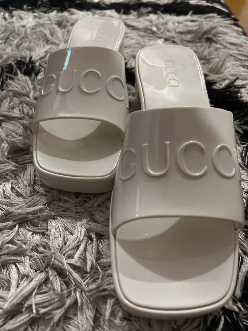 Gucci Jelly Shoes, Women's Fashion, Footwear, Heels on Carousell