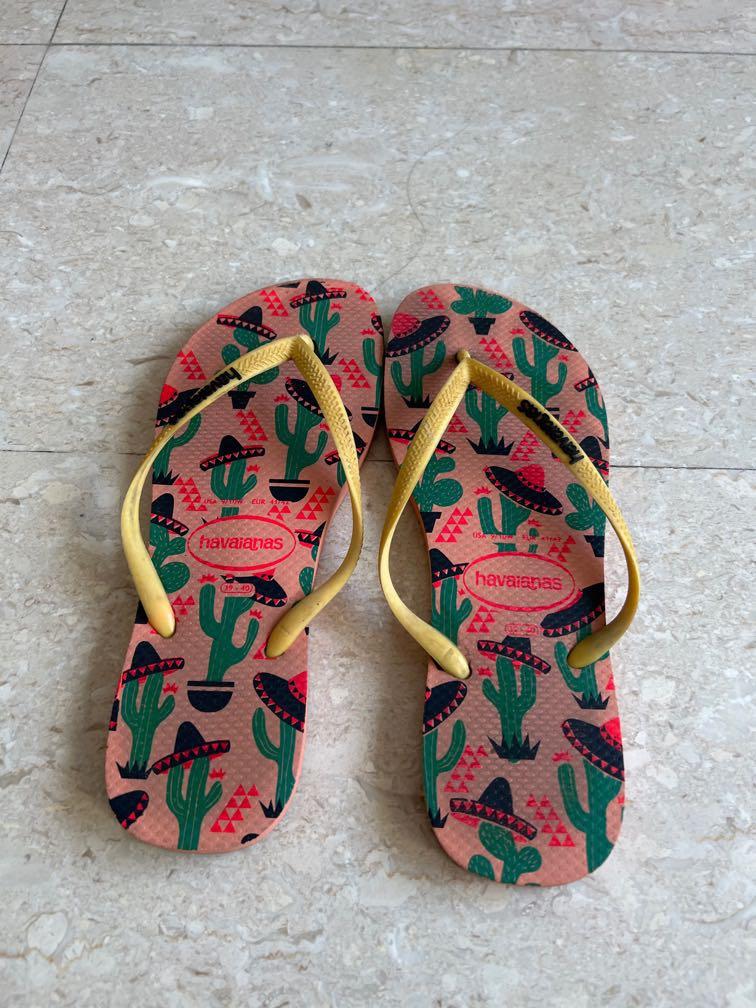 Cactus flip flops outlet