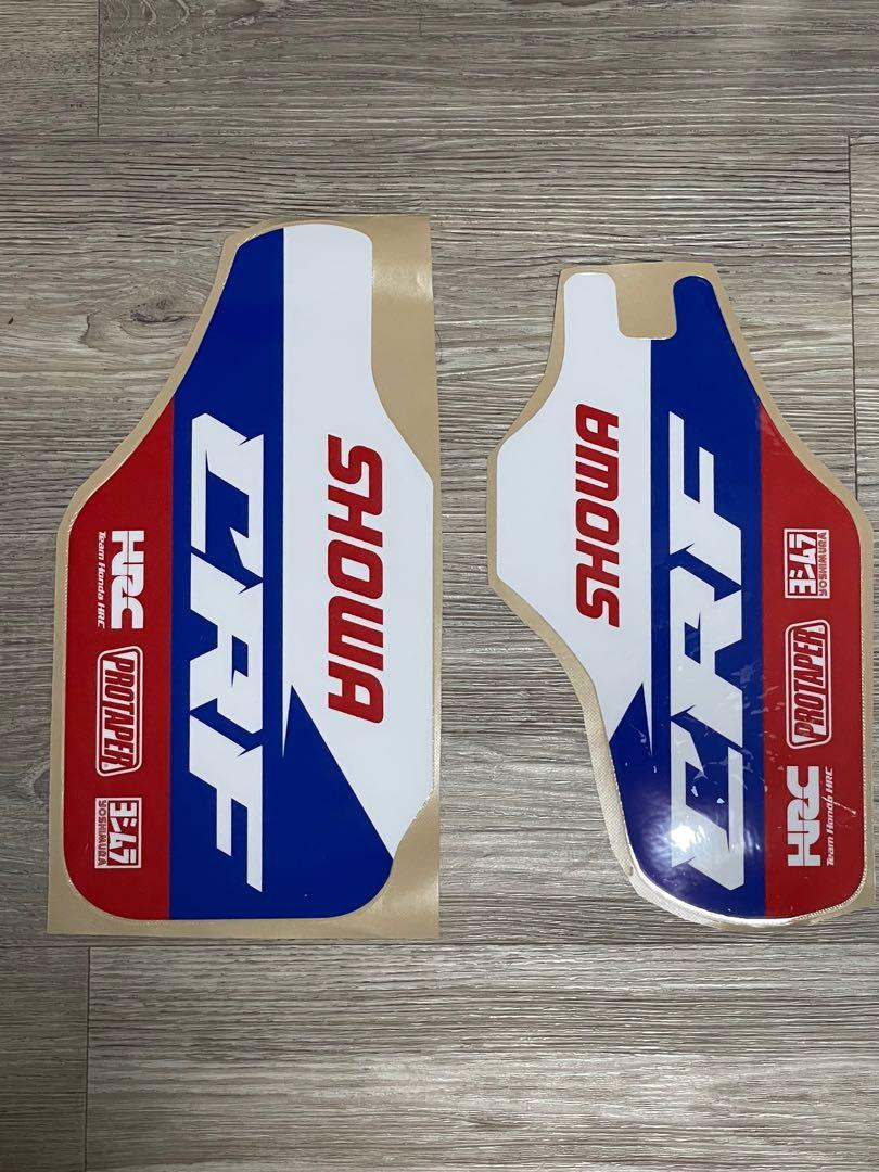 Honda CRF Fork Guard Decals (Honda CRF250L, CRF250 Rally, CRF300L