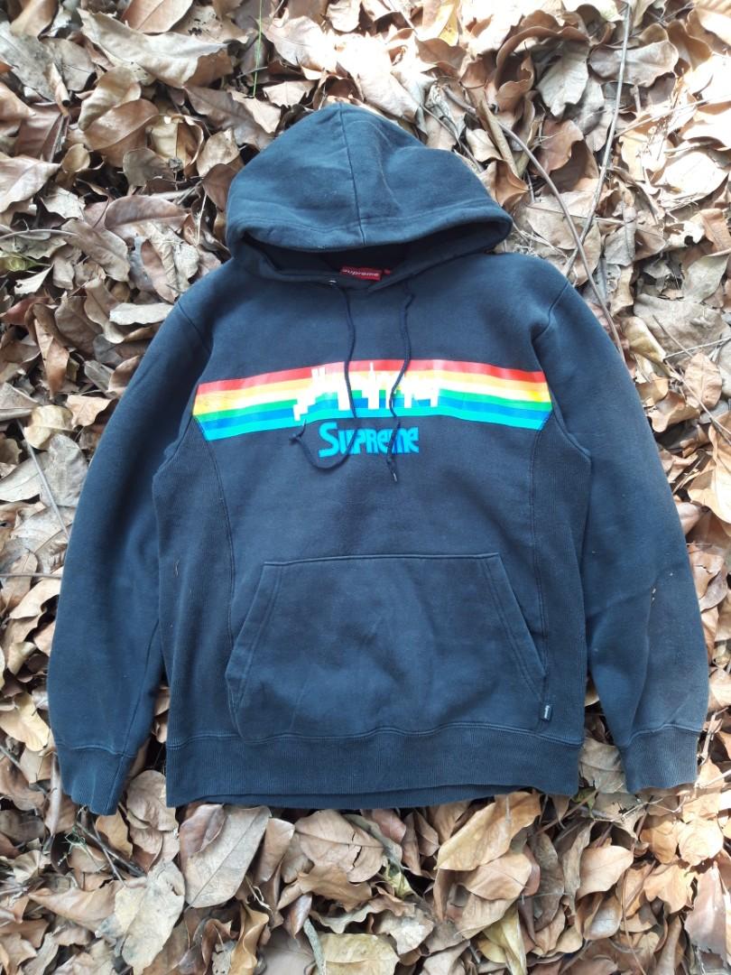 Rainbow discount supreme hoodie
