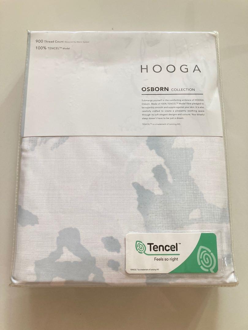 Hooga King Size Fitted Bedsheet Osborn Collection, 100 Tencel Modal