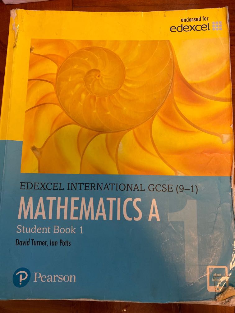 IGCSE Pearson Edexcel Maths student book 1, 興趣及遊戲, 書本 & 文具, 教科書 - Carousell
