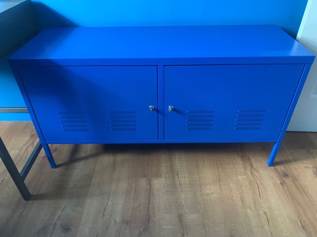 IKEA metal console, Furniture & Home Living, Furniture, Shelves